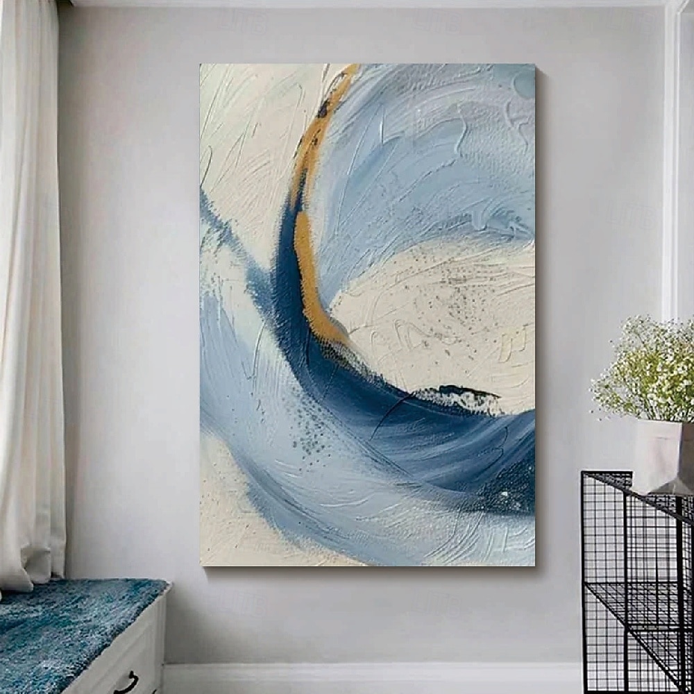 Wabi sabi artwork handmade oil painting Wall Art Set of 2 Beige Abstract Painting on Canvas A Pair Beige Texture Wall Art Neutral Abstract Wall Art Boho Wal Decor 2025 - $82.99 –P7