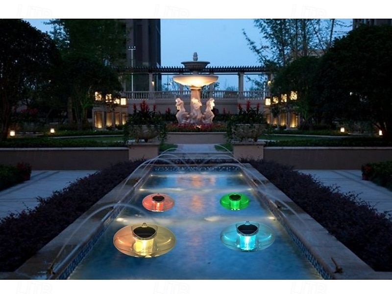 Lampes solaires de piscine, éclairage extérieur flottant, globe lumineux, veilleuse RVB à changement de couleur, lumières LED étanches pour piscine, étang, jardins, fêtes, brille dans le noir, de 2025 ? $17.99 –P1