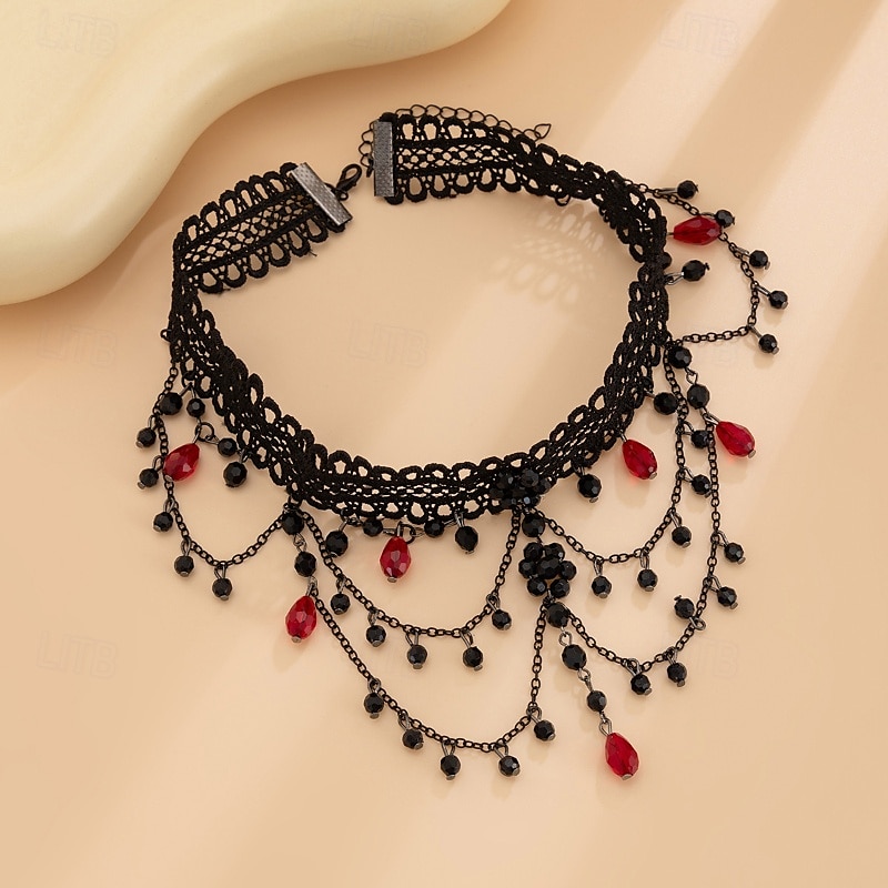 1 szt. Naszyjniki For Damskie Ulica Codzienny Kryształ Retro 2025 - $13.99 –P4