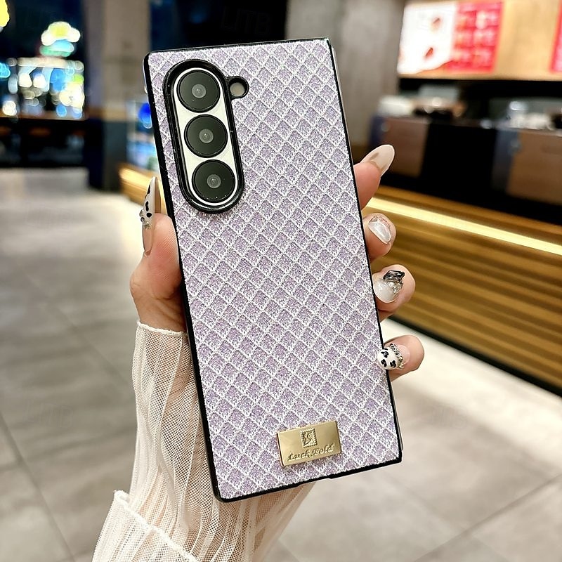 τηλέφωνο tok Για Samsung Galaxy Z Fold 7 Z Διπλώστε 6 Z Fold 5 Z Fold 4 Z Fold 3 Πίσω Κάλυμμα Ανθεκτική σε πτώσεις Ρετρό TPU PU δέρμα 2025 - $22.99 –P7