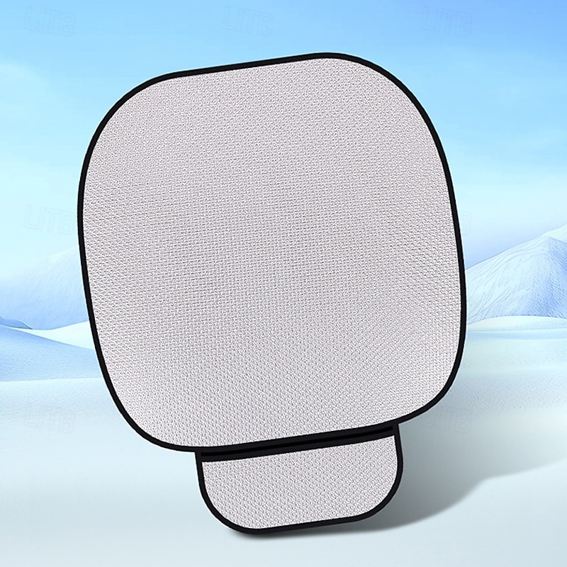 hela säsongen massage bilstolsdyna - halkskydd, slitstarkt canvasskydd för bilar suv lastbilar  & jordbruksfordon 2025 - $9.99 –P4