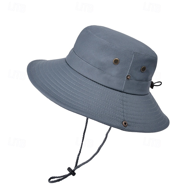 Outdoor Sun Hat Men's Hiking Hat Large Brimmed Breathable Hat Men's Sun Hat Sun Hat Fisherman Hat 2025 - $16.49 –P10