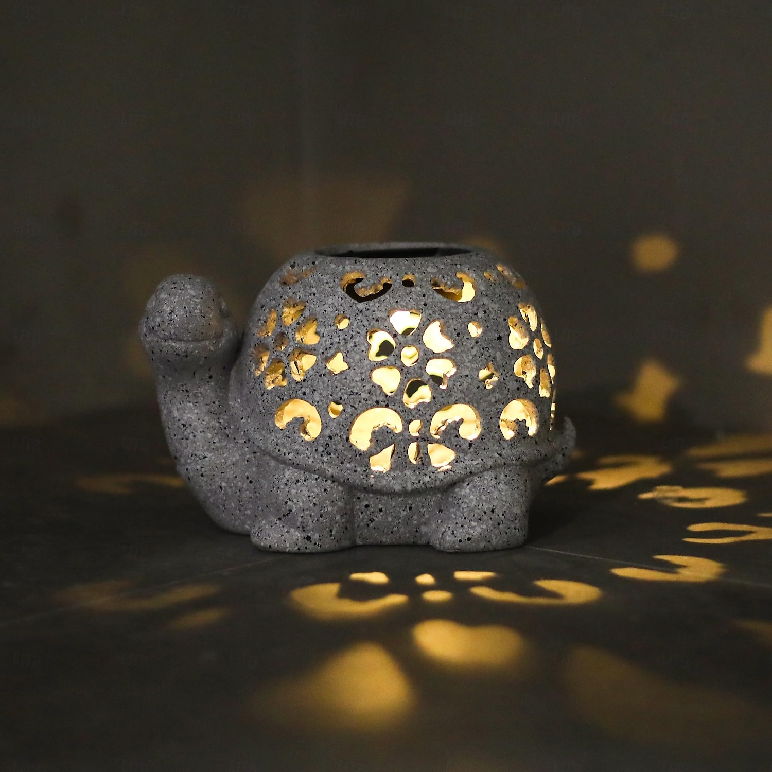 1 pz. Luce decorativa solare per esterni a forma di tartaruga cava, per cortile, giardino, sentiero, parco, paesaggio, ornamento, luce, statua, animale carino. del 2025 a $24.99 –P3