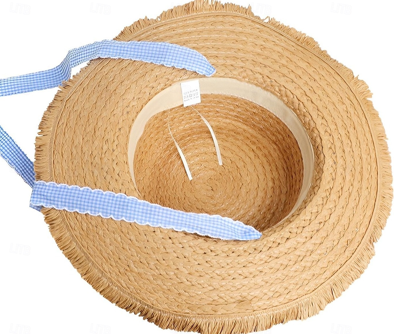 Retro Sladká Lolita 50. léta Braid Sun Klobouk Stuha Maškarní kostým Dámské Čajový dýchánek Plážové Dospělé Klobouk Léto 2025 - $17.49 –P4