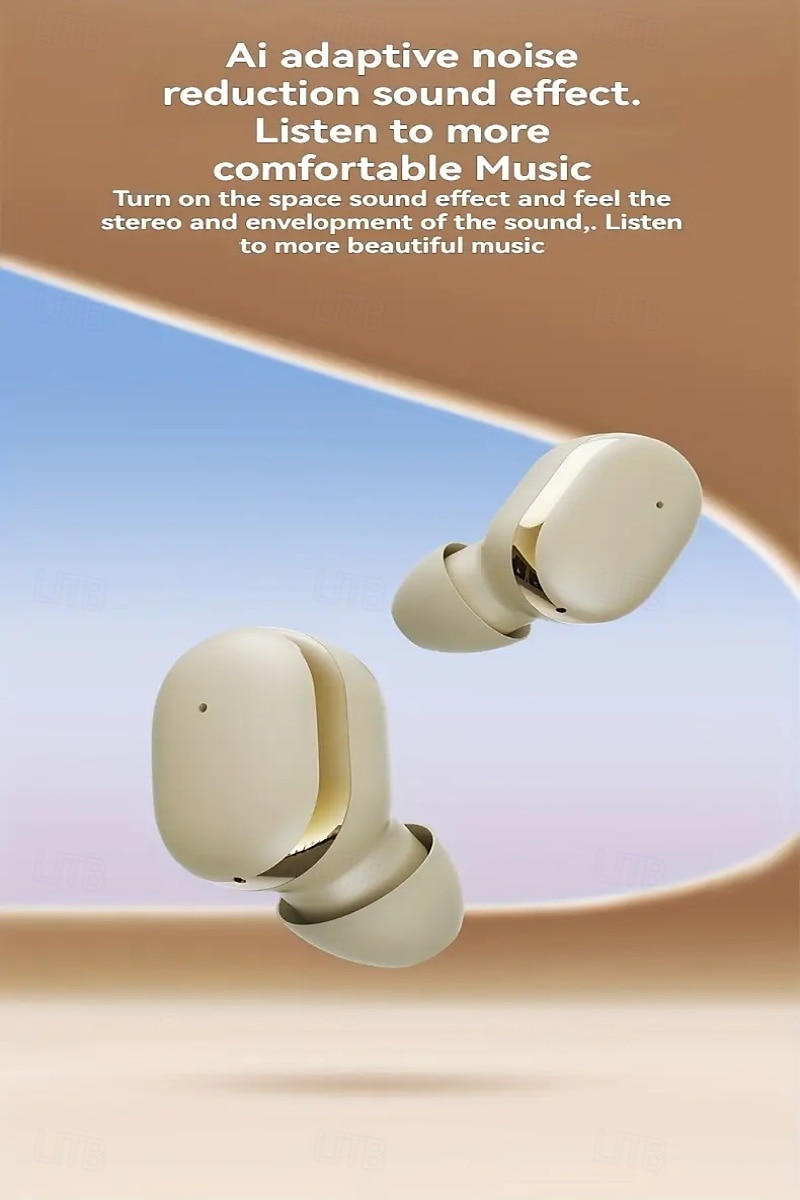 Echte Draadloze Koptelefoon TWS Oordopjes In Ear Bluetooth 5.3 Ergonomisch Ontwerp met Oplaaddoos LED Vermogensweergave voor Reizen Fietsen Reis 2025 - $25.99 –P4