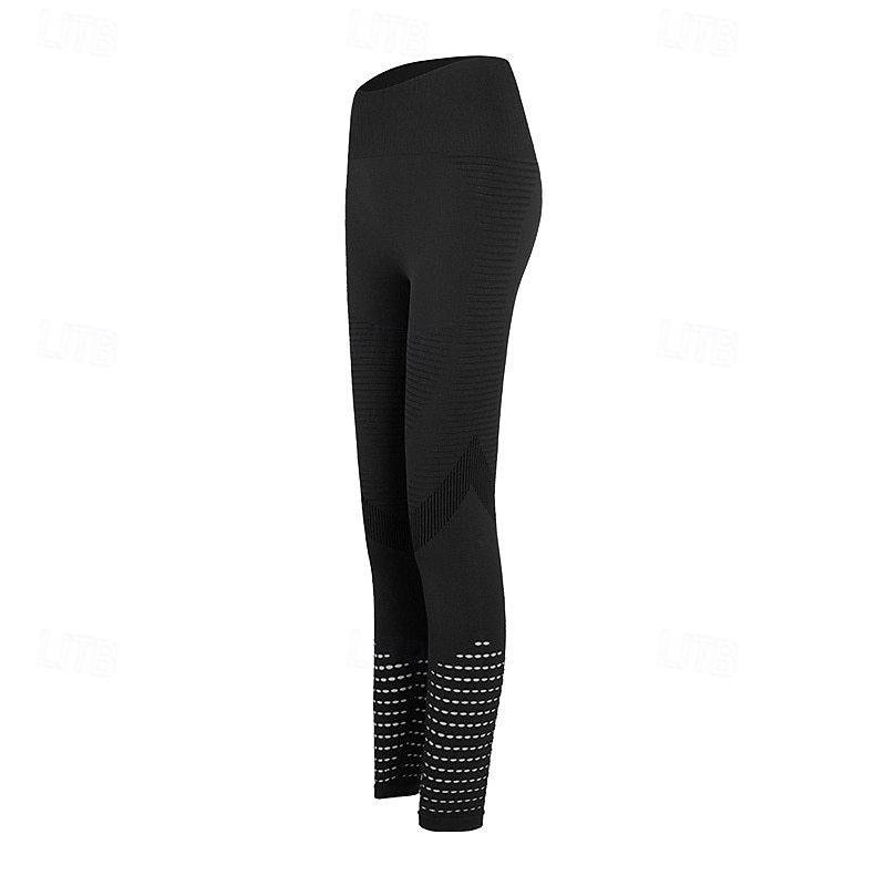 Mujer Pantalones de yoga Mallas Leggings de Yoga Malla Cintura elástica Control de barriga Levantamiento de tope Yoga Entrenamiento de gimnasio Pilates Pantalones Negro Verde Ejército Azul Otoño 2025 - $20.99 –P17