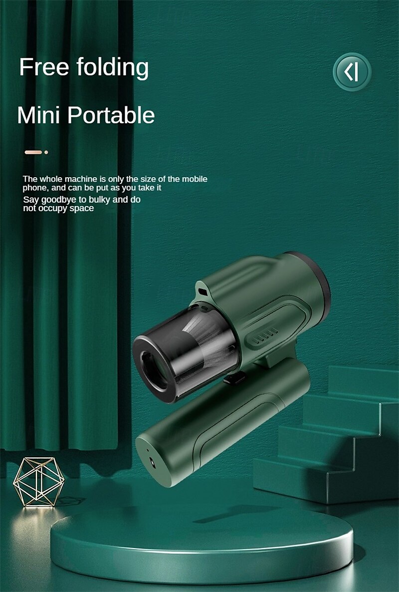 Multifunctional Cordless Vacuum Cleaner Strong Suction Foldable Portable Handheld Rechargeable Car Home Vacuum With Charging Dock 2025 - $31.99 –P13