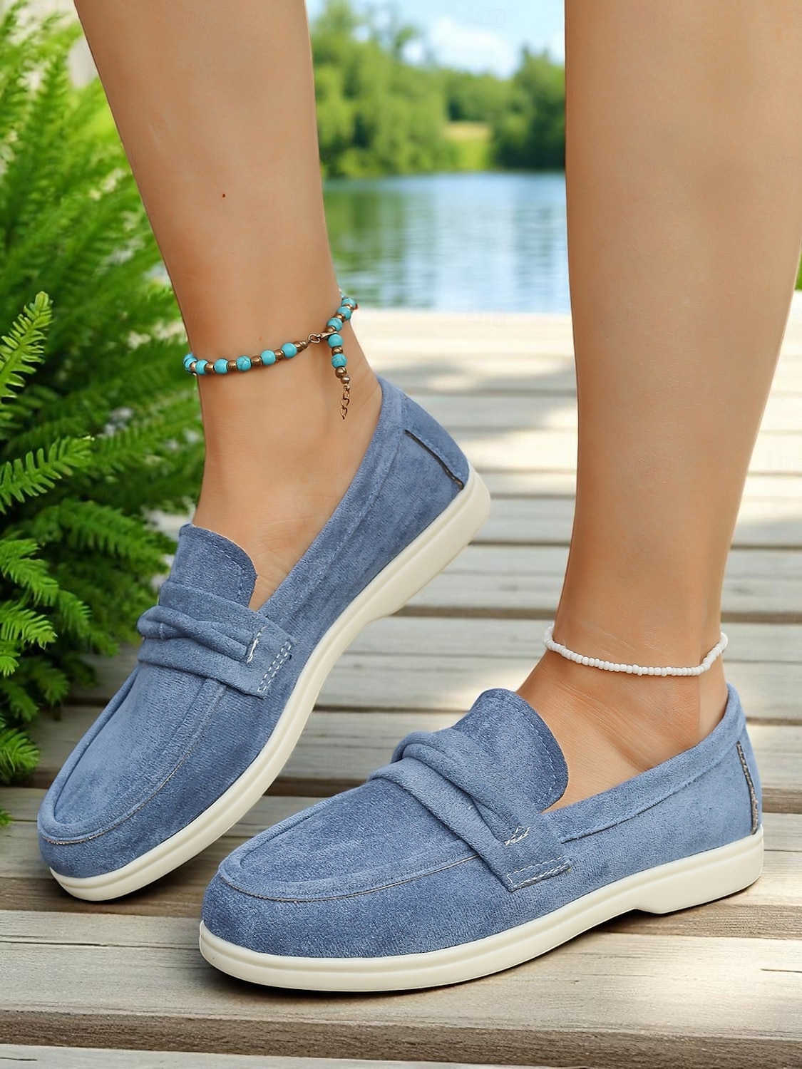 Mocassins en simili-daim pour femme – style classique et polyvalent pour les promenades au bord du lac, les journées décontractées au bureau et les sorties du week-end de 2025 ? $24.99 –P2