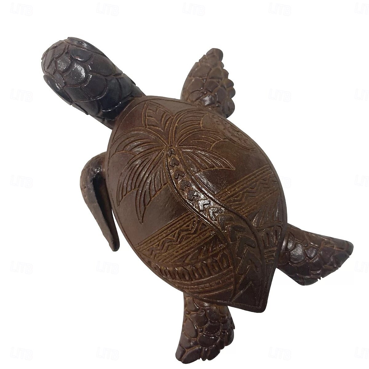 statua da giardino scultura tartaruga hawaiana per arredamento esterno, statuina tartaruga realistica per patio, stagno, cortile, decorazione per la casa, ornamento paesaggistico del 2025 a $13.99 –P6