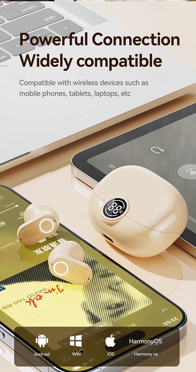 Cuffie True Wireless M89 TWS Auricolari In-Ear Bluetooth 5.3 Design Ergonomico Suono Surround Stereo per Fitness del 2025 a $35.99 –P14