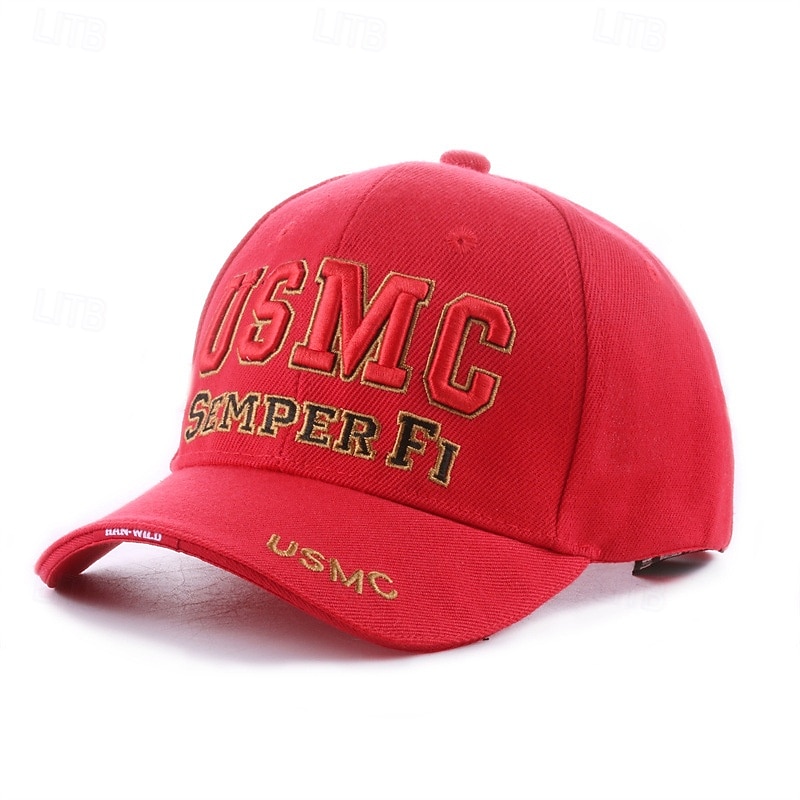 Ανδρικά Τζόκεϊ Καπέλο ηλίου Καπέλο φορτηγατζή Μαύρο Ρουμπίνι Μείγμα Βαμβακιού Κεντητό Μοντέρνα Καθημερινό Καθημερινά Σχολικός Ρουχισμός Γράμμα Προσαρμόσιμη Αντιηλιακό Αναπνέει 2026 - $8.99 –P6