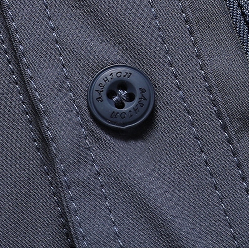 Per uomo Camicia Camicia Estiva Camicia casual Camicia con Bottoni Camicia cargo Nero Blu Verde Kaki Verde militare Manica Corta Semplice Colletto a Camicia Vacanza Camicia hawaiana Tasca del 2025 a $43.99 –P5
