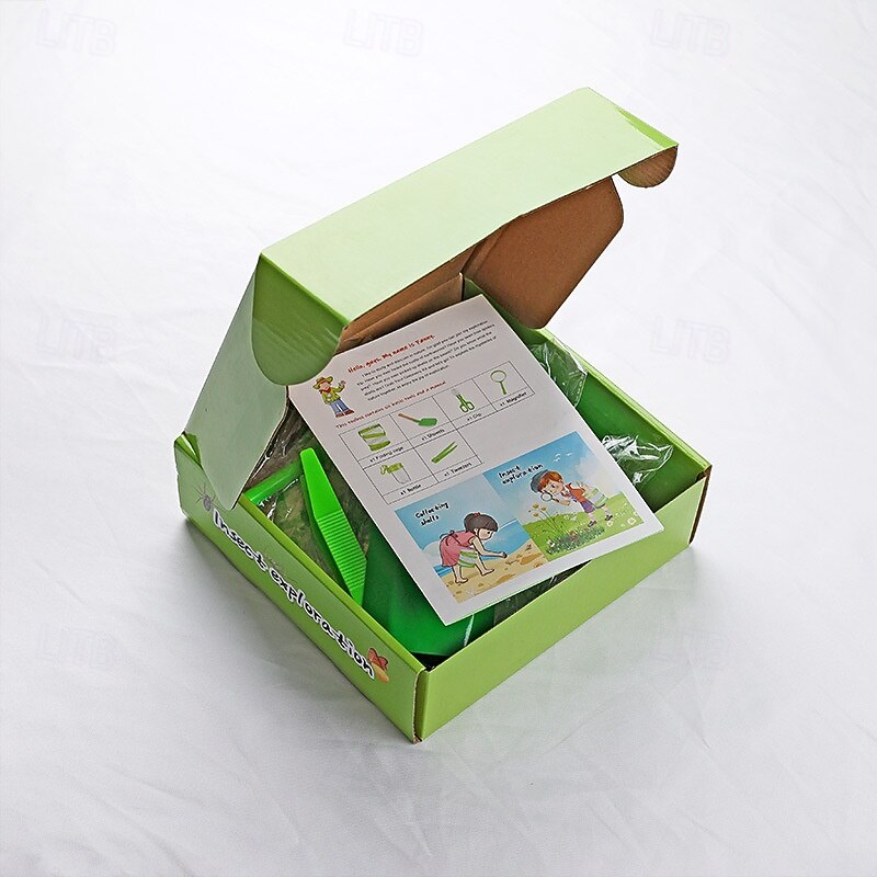 outils d'exploration en plein air pour enfants attraper des papillons libellules insectes collecter et attraper des filets observer des biberons nourrir des vers à soie boîtes cages de 2025 ? $25.99 –P14