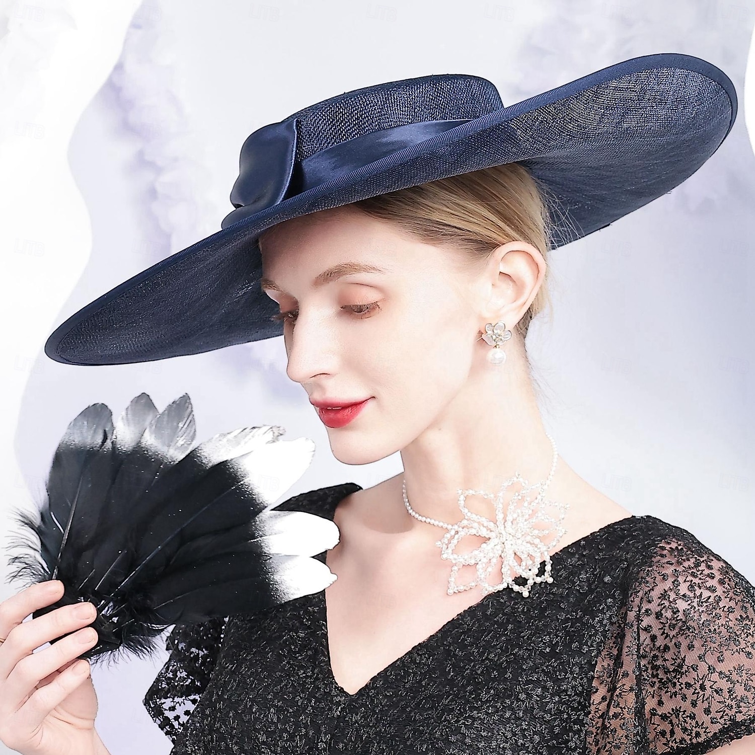 tyylikkäät makeat pellavahatut, joissa on jousisolmu häät / juhla / iltapäähine / erikoistilaisuus / toimisto  & ura / rento / syntymäpäivä / uusi vauva / kiitos / valmistuminen / onnittelut / 2026 - $97.99 –P6