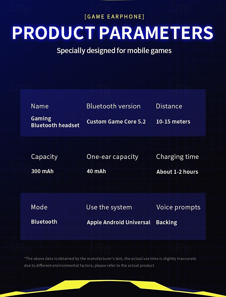 Настоящие беспроводные наушники TWS внутриушные Bluetooth 5.3 эргономичный дизайн с зарядным блоком долгий срок службы батареи для повседневного использования путешествий велоспорта и мобильного 2025 - $31.99 –P16