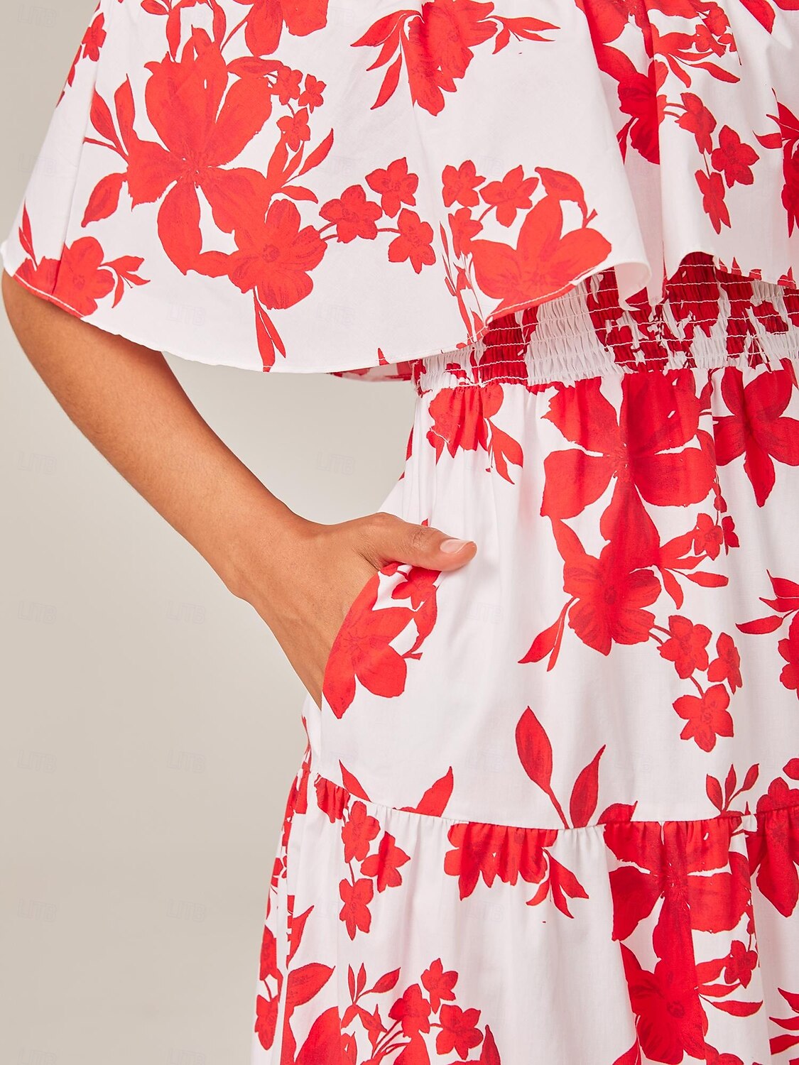 Femmes Rouge Été Bateau Bohème Vacances XS S M de 2025 ? $86.99 –P5