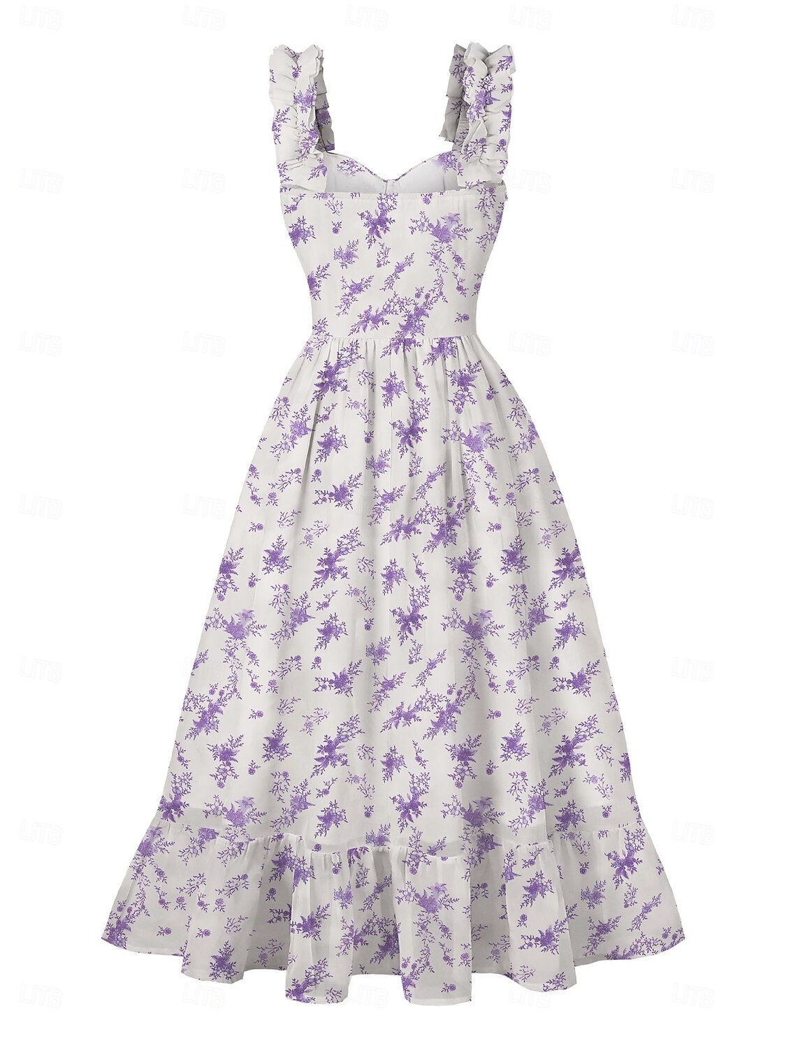 Retro Vintage 1950s Dress Swing Dress Floral Women's Carnival Masquerade Daily Wear Bachelorette Party Adults' Dress Homecoming Dresses 2025 - $43.99 –P11