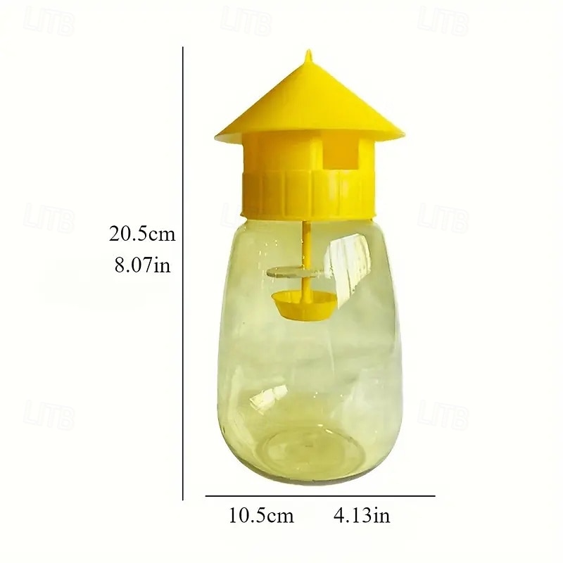 Sustainable and Reusable Fruit Fly Traps - non-toxic No Electricity Required Ideal for Kitchen and Orchard Pest Control 2025 - $12.49 –P6