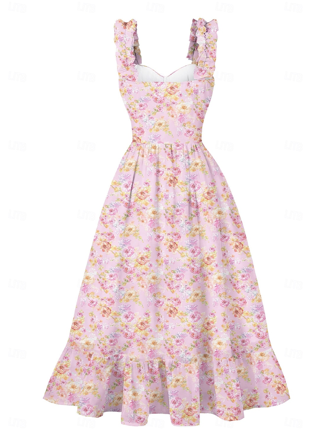 Retro Vintage 1950s Dress Swing Dress Floral Women's Carnival Masquerade Daily Wear Bachelorette Party Adults' Dress Homecoming Dresses 2025 - $43.99 –P9