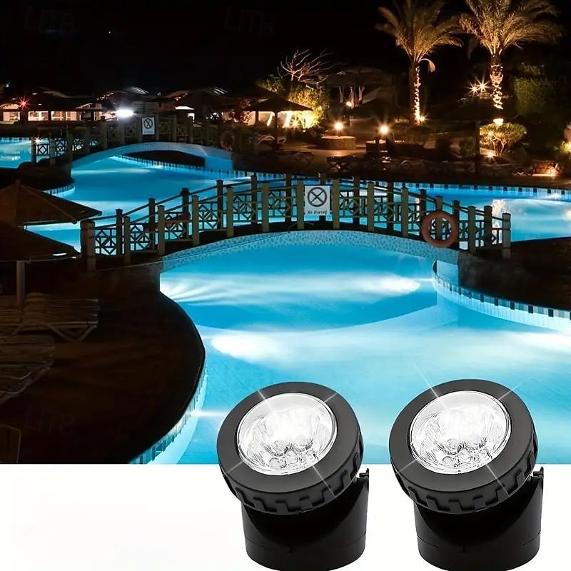 reflector solar cu LED IP65 proof 1/2/3 capete proiector subacvatic pentru piscină grădină gazon pădure iaz calea decor peisaj 2025 - $47.27 –P5