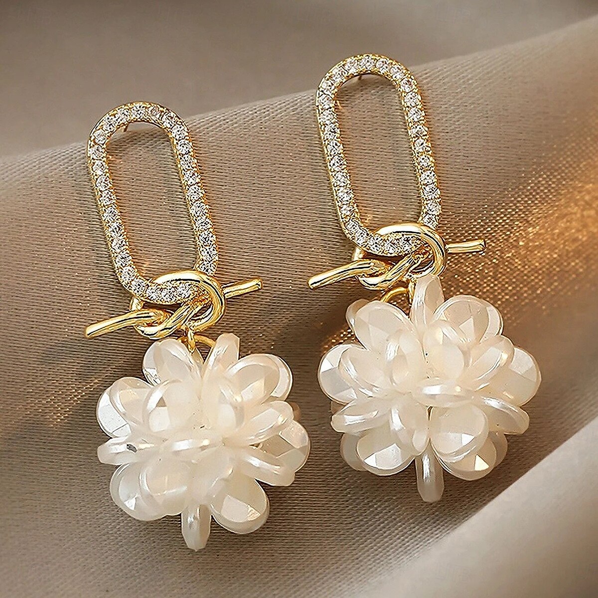 Women's Drop Earrings Classic Joy S925 Sterling Silver Earrings Jewelry Gold For Wedding Valentine's Day Prom Festival 2026 - $20.99 –P5