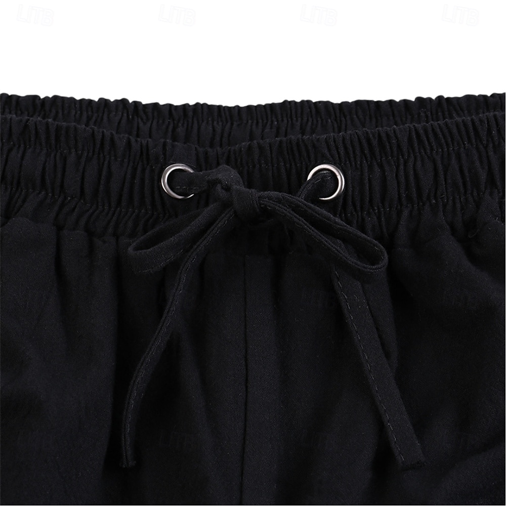 Rétro Vintage Médiéval Renaissance Pantalons de pirate Pirate Viking Ranger Couleur Unie Déguisement Homme Pirate Fantaisie Halloween Carnaval Performance LARP Foire de la Renaissance Adulte Pantalon de 2026 ? $27.99 –P9