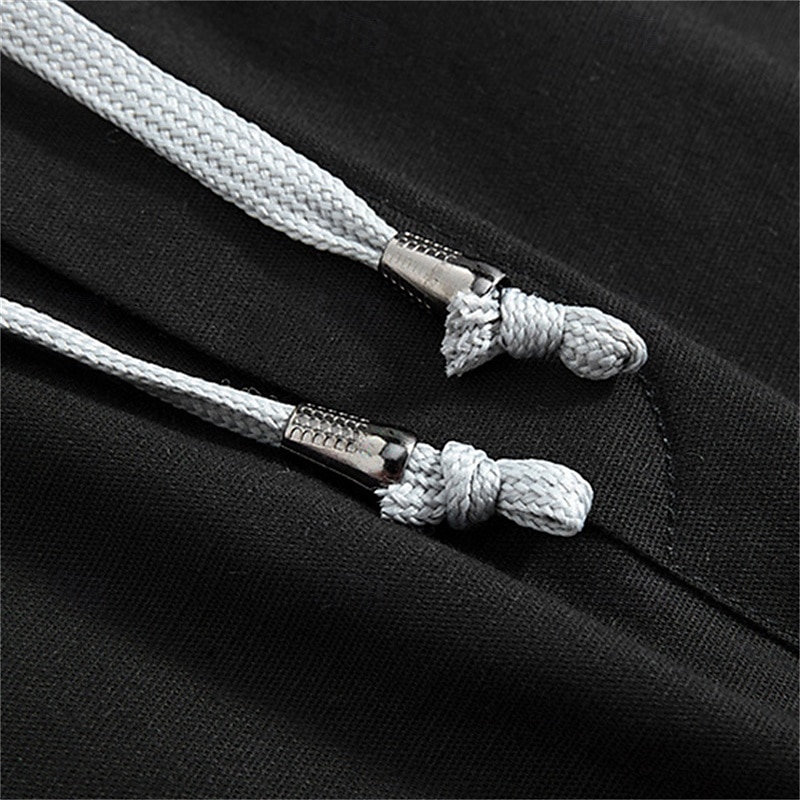 Homens Shorts sociais Burmuda Shorts Shorts de trabalho Bolsos Com Cordão Tecido Conforto Respirável Comprimento do joelho Ao ar livre O negócio Moda Casual Preto Azul de 2025 por $25.99 –P7