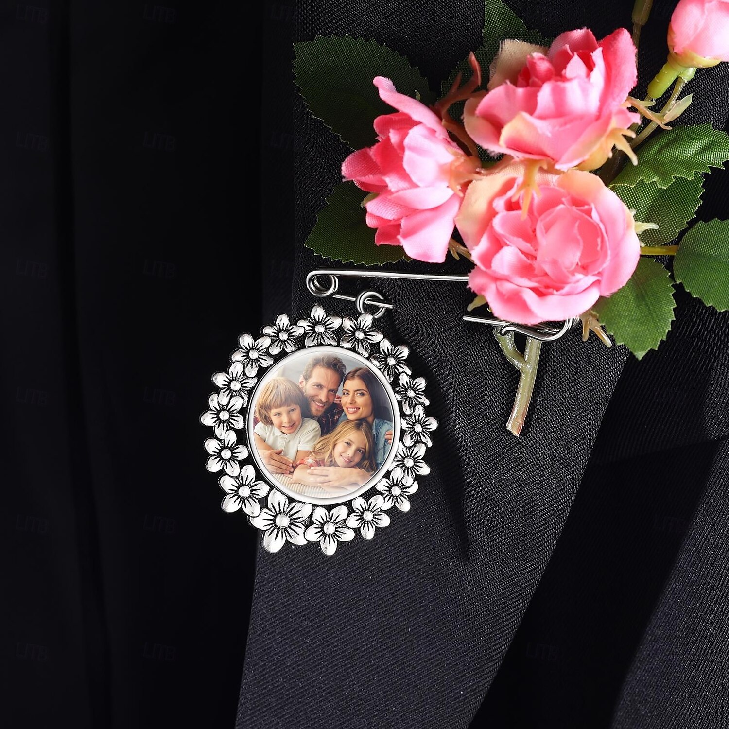 Personalized Graduation Pin Brooch Custom Photo Charm Best Wedding Graduation Memorial Sympathy Gift for Anniversary or Birthday Ideal for Friends, Family 2025 - $12.49 –P4