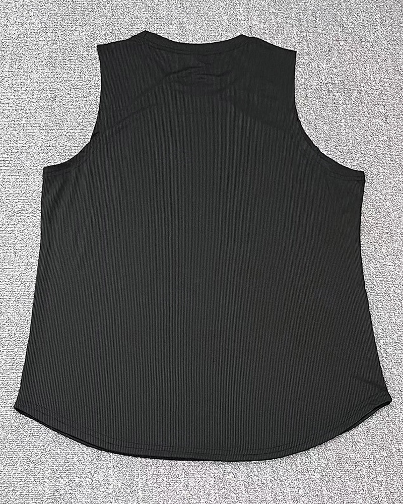 Men's Tank Top Vest Top Undershirt Sleeveless Shirt Sleeveless Crew Neck Summer Plain Fashion Designer Basic Classic Vacation Street Going out Black Light Grey Dark Gray Top Tee for Men 2025 - $21.99 –P8