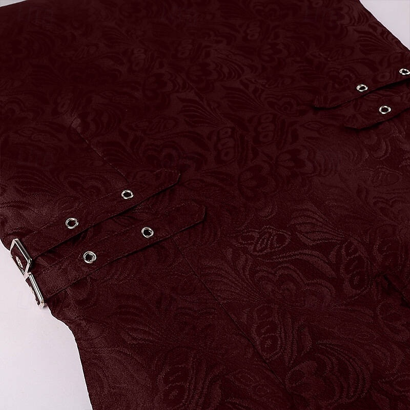 Punk og gotisk Victoriansk Steampunk سترة vest Prins Vampyrer Dobbeltkneppet Jacquardvevnad Herre Royal Halloween Karneval Ytelse LARP Ren Faire Voksne Vest Alle årstider 2025 - $36.99 –P17
