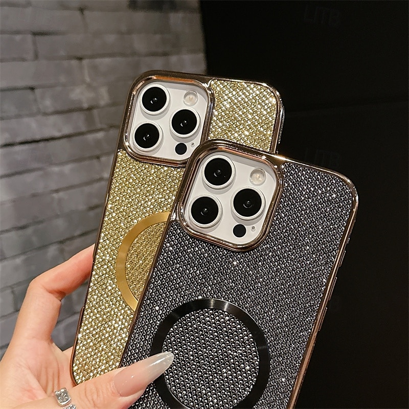 telefono Custodia Per Apple AirTag iPhone 16 Pro Max Plus iPhone 15 14 Pro Max Plus iPhone 13 12 Pro Max Copertura Posteriore Custodia ad adsorbimento magnetico Magnetico Supporta la Ricarica del 2025 a $21.99 –P5