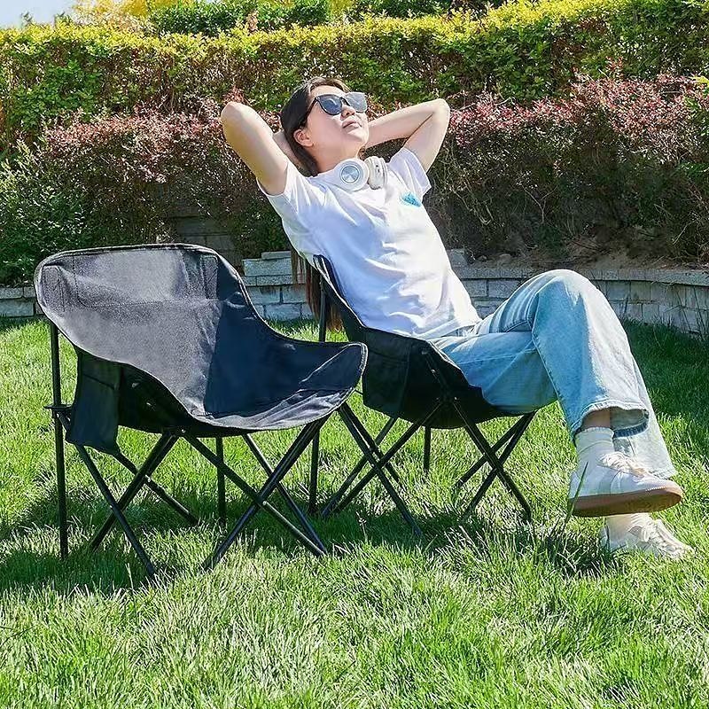sedia da campeggio pieghevole, sedia portatile da esterno per pesca, escursionismo, picnic, campeggio, spiaggia, prato, concerto, sedia da campeggio compatta ultraleggera con borsa per il trasporto del 2025 a $17.49 –P2