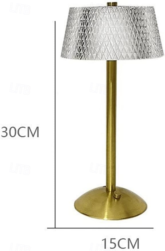 Многофункциональная светодиодная настольная лампа 3 цвета с регулируемой яркостью, перезаряжаемая через USB прикроватная лампа для спальни, столовой, гостиной, офиса, общежития, ночник 2026 - $27.99 –P13