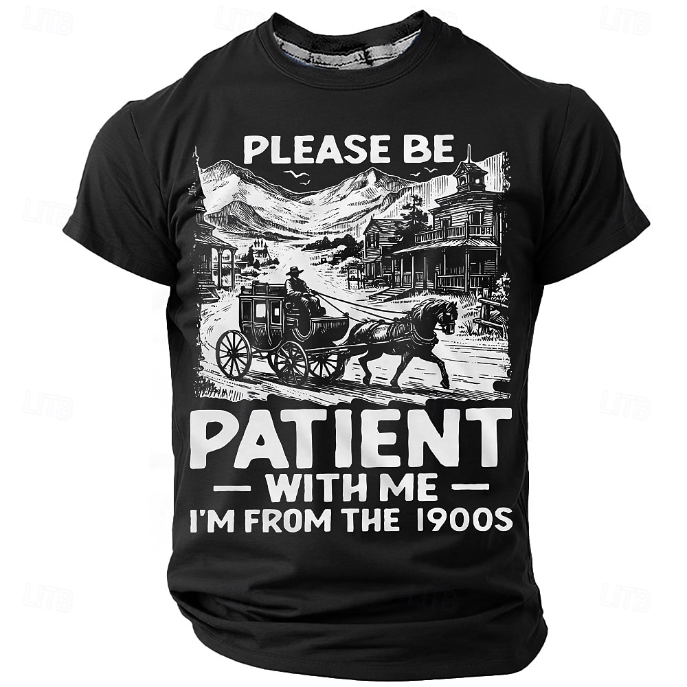 Herren Christlich T Shirt Kurzarm T-Shirt 3D-Druck Rundhalsausschnitt Rundhals Hemd Mode Täglich Lässig Straße Lässig Täglich Schwarz Blau Grün Sommer Frühling Bekleidung S M L XL XXL XXXL 2025 - $17.99 –P2