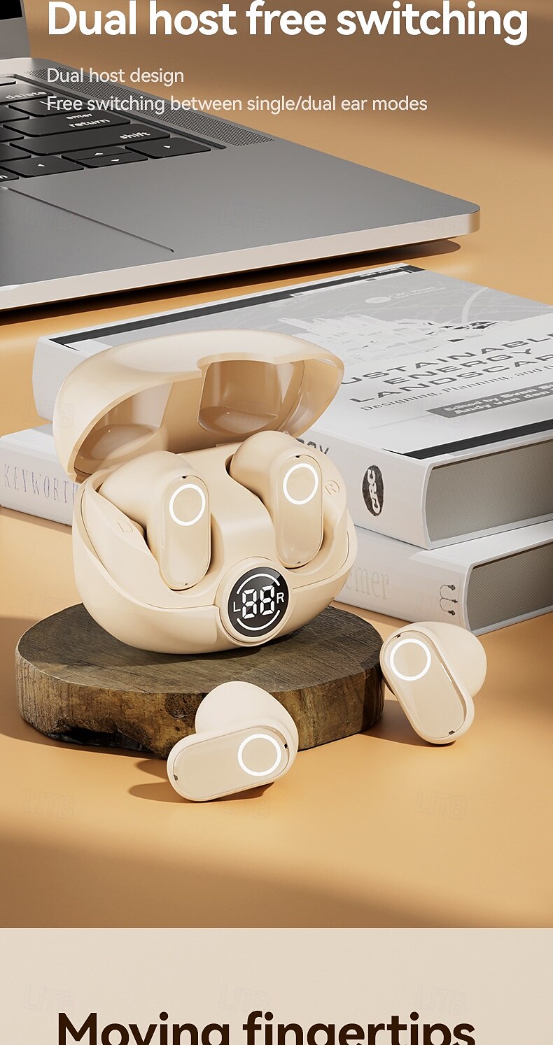 Cuffie True Wireless M89 TWS Auricolari In-Ear Bluetooth 5.3 Design Ergonomico Suono Surround Stereo per Fitness del 2025 a $35.99 –P11