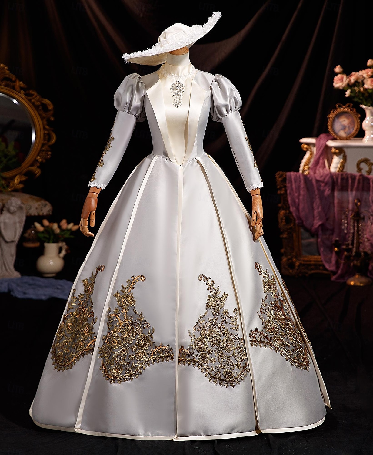 18th Century Women's Rococo Ball Gown Princess Maria Antonietta Rococo Victorian Renaissance Vacation Dress 2026 - $279.09 –P3