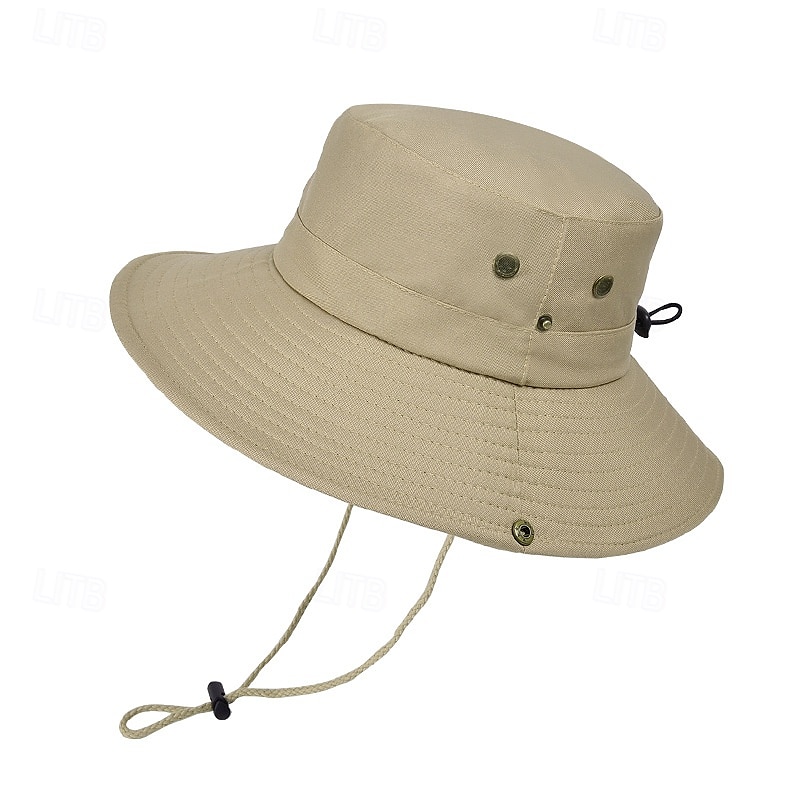 Outdoor Sun Hat Men's Hiking Hat Large Brimmed Breathable Hat Men's Sun Hat Sun Hat Fisherman Hat 2025 - $16.49 –P8