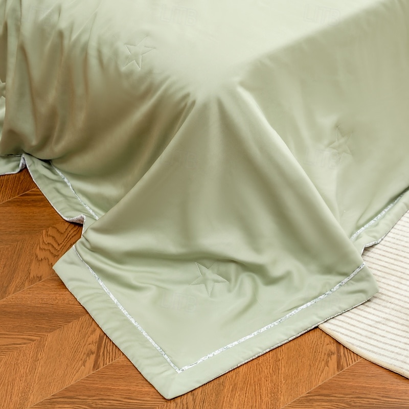 Colcha de Verão Resfriante Respirável Edredom Leve para Dorminhocos Calorosos para Manter Fresco para Suores Noturnos Azul Verde Amarelo de 2025 por $59.99 –P4