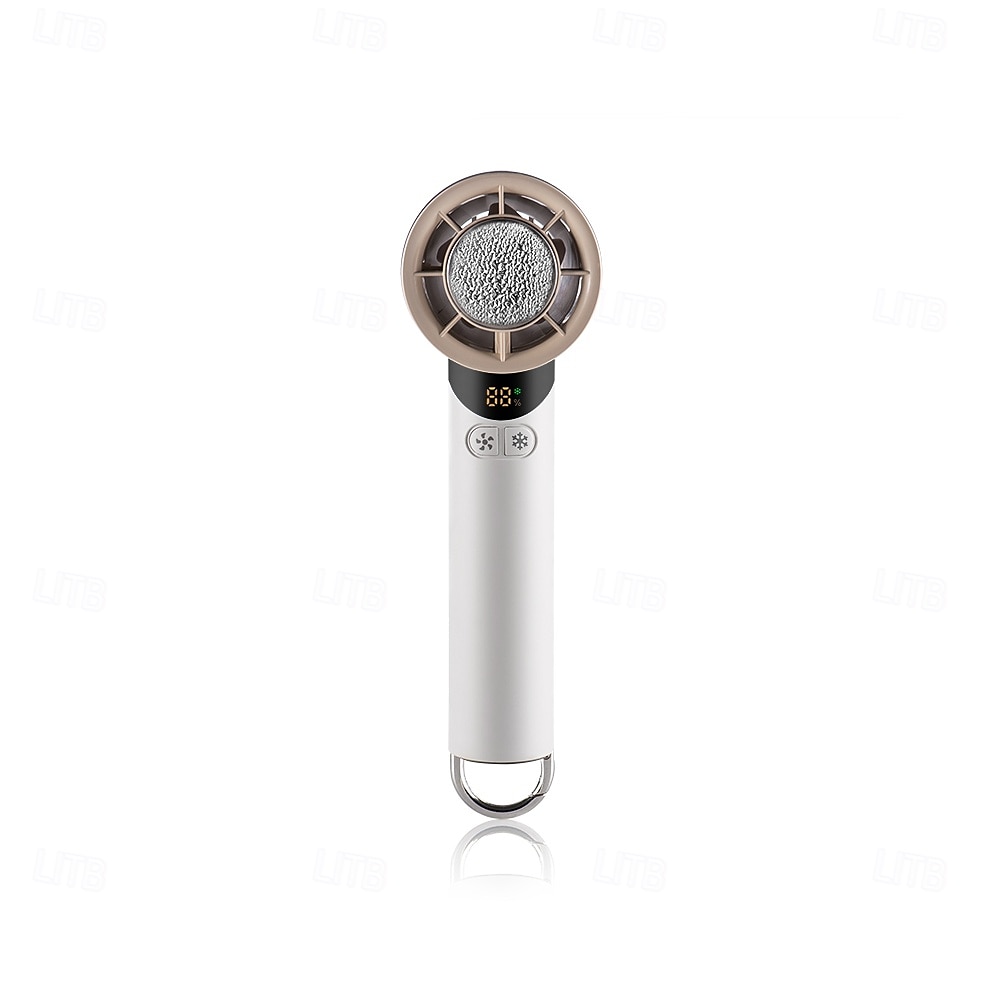 مروحة تبريد يدوي K52 مع محرك 13000 دورة في الدقيقة، تبريد خزف مائي، شاشة LED، تعديل 100 سرعة، تصميم قابل للطي ومشبك – مروحة شخصية محمولة للسفر الصيفي والاستخدام في الهواء الطلق 2025 - $32.99 –P2