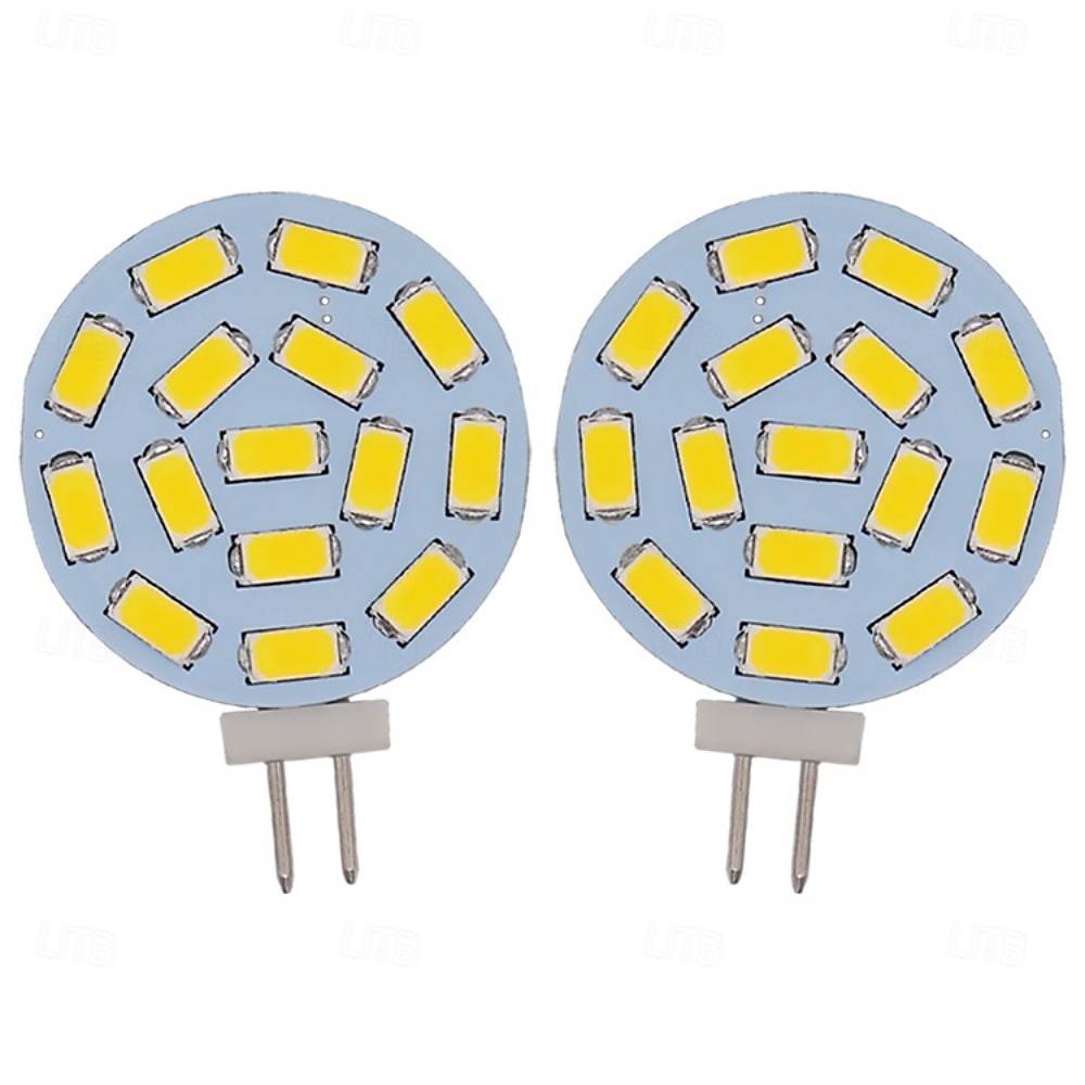 G4 Bi-pin Base LED Light Bulbs 10-30V G4 15 SMD 5730 LED Corn Light Equivalent to 20W Halogen Bulb Replacement for Interior decorative lights Chandelier Crystal Light 10Pcs 2025 - $49.99 –P3