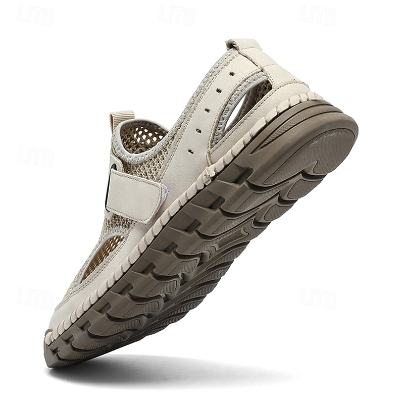 סנדלי גברים - עיצוב רשת נושם, סגנון נינוח לנסיעות יומיות והרפתקאות חוצות קלות 2025 - $46.99 –P2