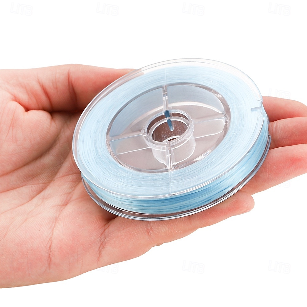 Cordino elastico in cristallo colorato da 0,5 mm, cordino per infilare perline anti-sfilacciamento per accessori fai da te per gioielli, materiali per perline per braccialetti del 2025 a $4.49 –P9