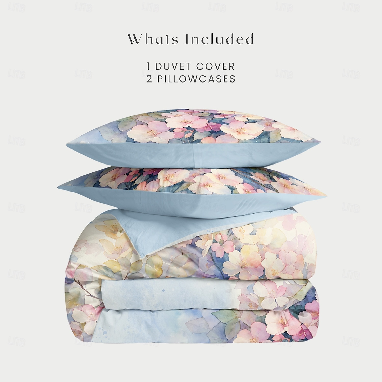 Floral Duvet Cover Set 100% Cotton Soft and Breathable Bedding Featuring Colorful Flowers Lightweight and Durable Quilt Cover Comfortable for All Seasons Easy to Care 2025 - $60.99 –P8