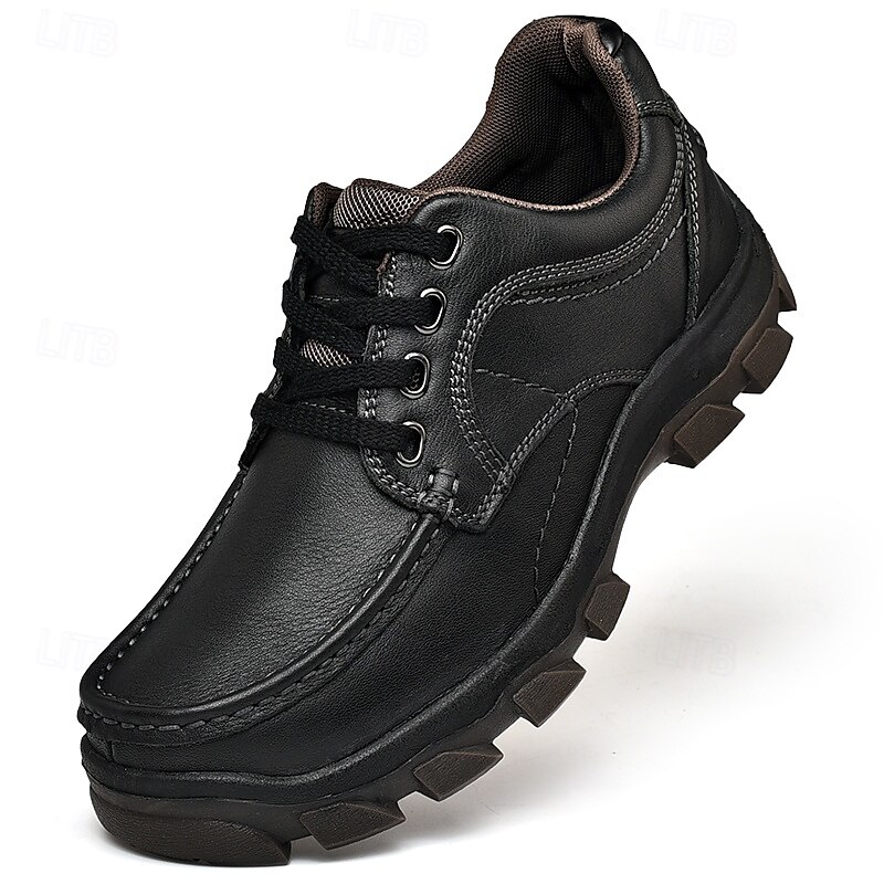 scarpe da ginnastica da uomo con lacci color cuoio e suola in gomma antiscivolo, comode e traspiranti per avventure all'aria aperta e abbigliamento casual da giorno del 2025 a $64.99 –P3