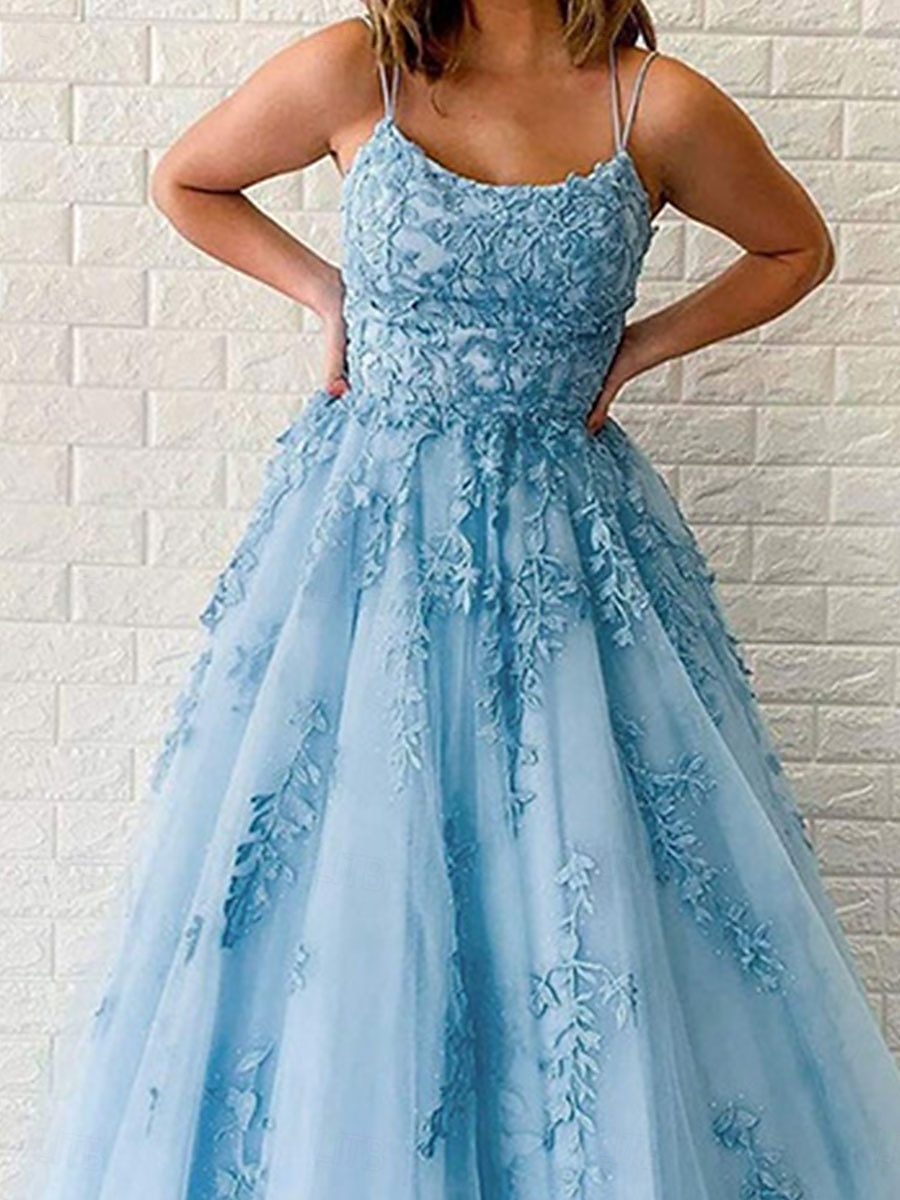 A-Line Quinceanera Dresses Elegant Dress Performance Christmas Floor Length Sleeveless Square Neck Chiffon Backless with Pleats 2025 - $99.99 –P3