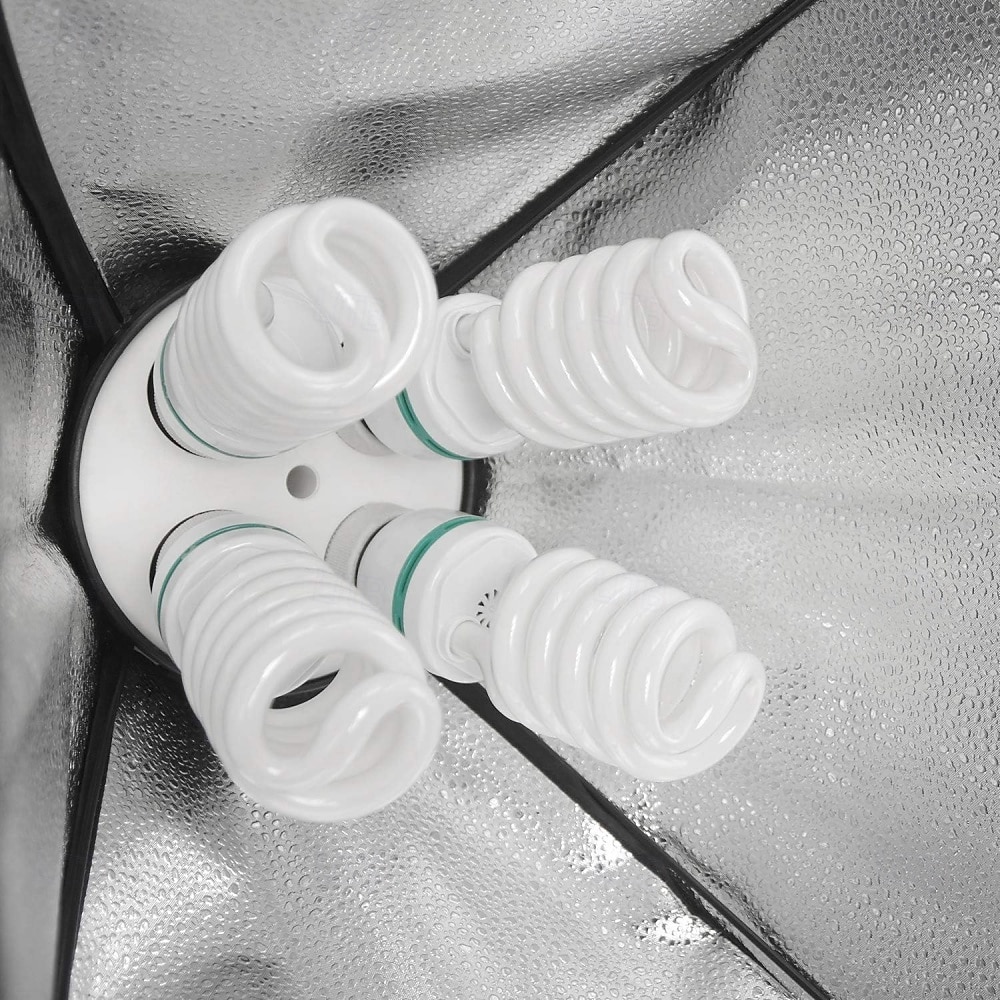 45W CFL Spiral Compact Fluorescent Light Bulb 200 Watt Equivalent 5500K Pure White Balance Daylight for Photography Video Studio Lighting 1pc 2025 - $40.99 –P7