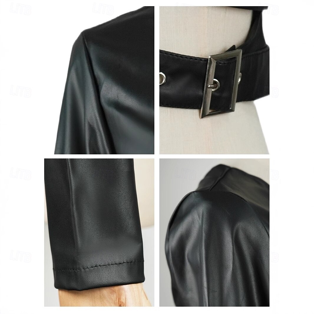 tove studio leather dress Mari Leather Skirt Black main image 0