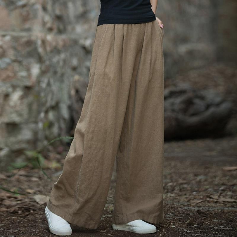 Per donna Pantaloncini in cotone e lino Pantaloni ispirati al lino Pantaloni in cotone e lino Streetwear Casual Lunghezza intera Naturale Semplice Tasca Elastico in vita All'aperto Confortevole del 2025 a GBP £27.99 –P5