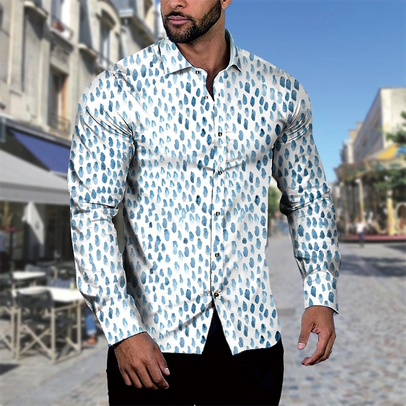 Homme Chemise Chemise d'été Chemise Décontractée Chemise de Plage Chemise Boutonnée gris bleu Noir Vert Claire Vert foncé Vert manche longue Graphique Revers Vacances Hawaïen Boutonné Vêtement Tenue de 2025 ? $21.99 –P6