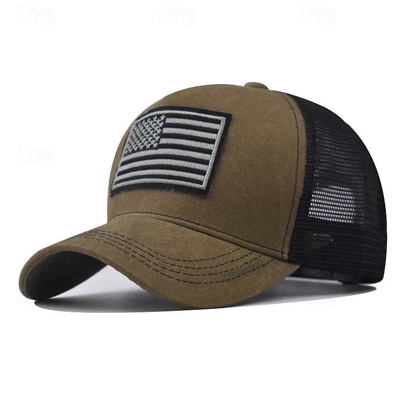 Bandera de USA Víspera de Todos los Santos Sombreros Casual Adulto Hombre Mujer Mascarada Día de la Independencia 4 de julio Casual Festival Disfraces fáciles de Halloween Disfrazarse 2025 - $13.99 –P6